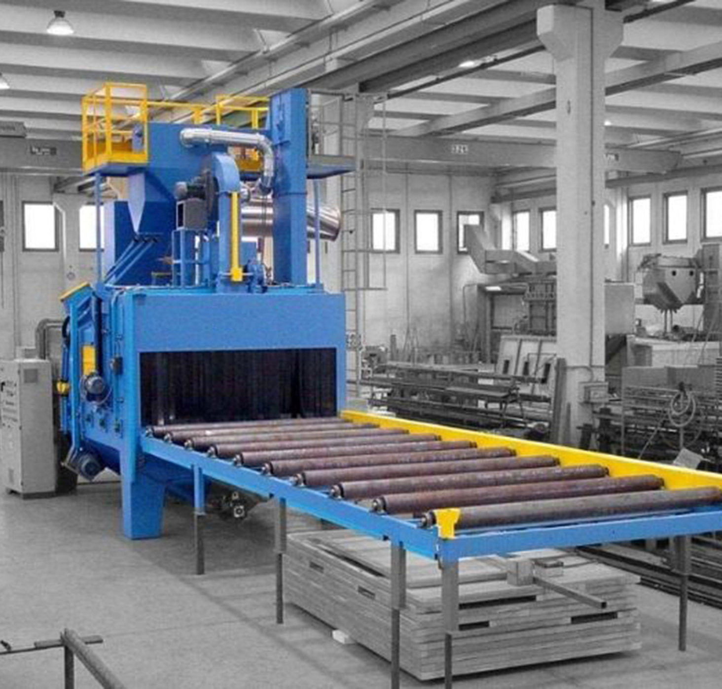SAC PROFİL KUMLAMA MAKİNASI